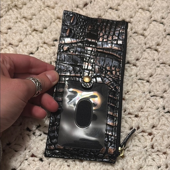 Brahmin Croc-Embossed Wallet - Picture 7 of 15